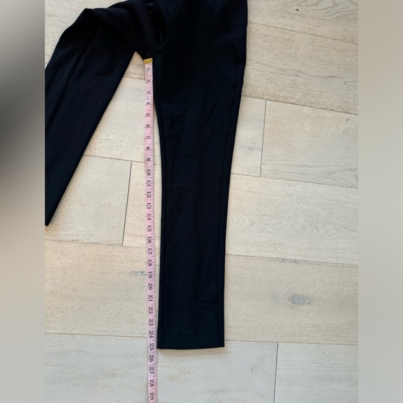 Veronica Beard ZIP BACK SCUBA PANT side 2 NAVY - Picture 11 of 12